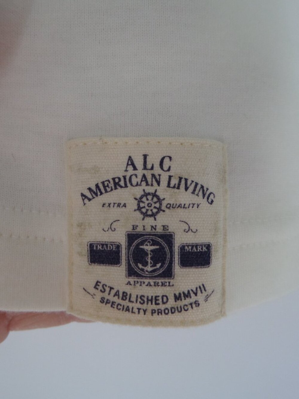 American Living White Cotton Sleeveless Top Size XL NWT - Picture 7 of 8